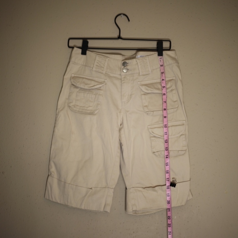 Live a Little long shorts khaki